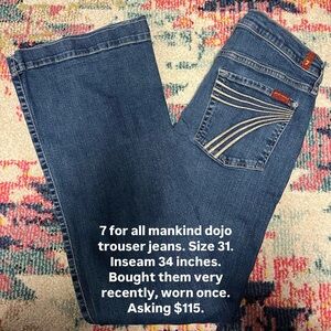 7 for all mankind jeans